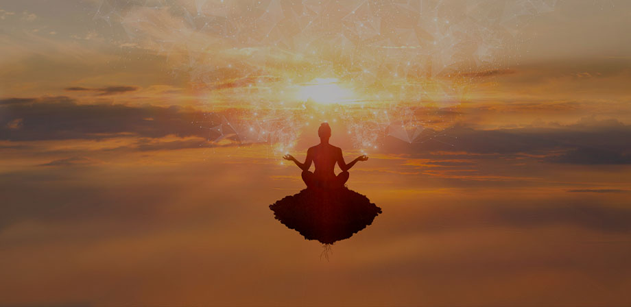 pessoa meditando